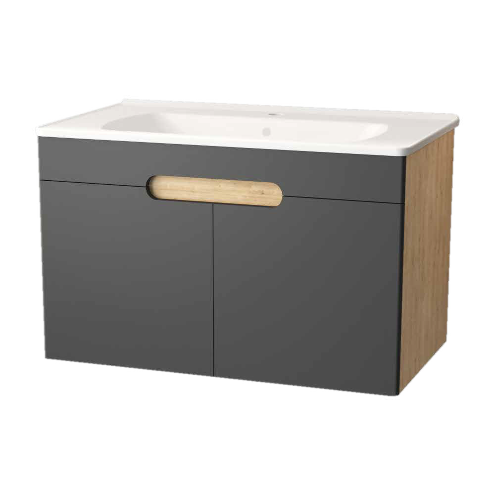 Truva Banyo Dolabı Takımı - Ayna Dolaplı