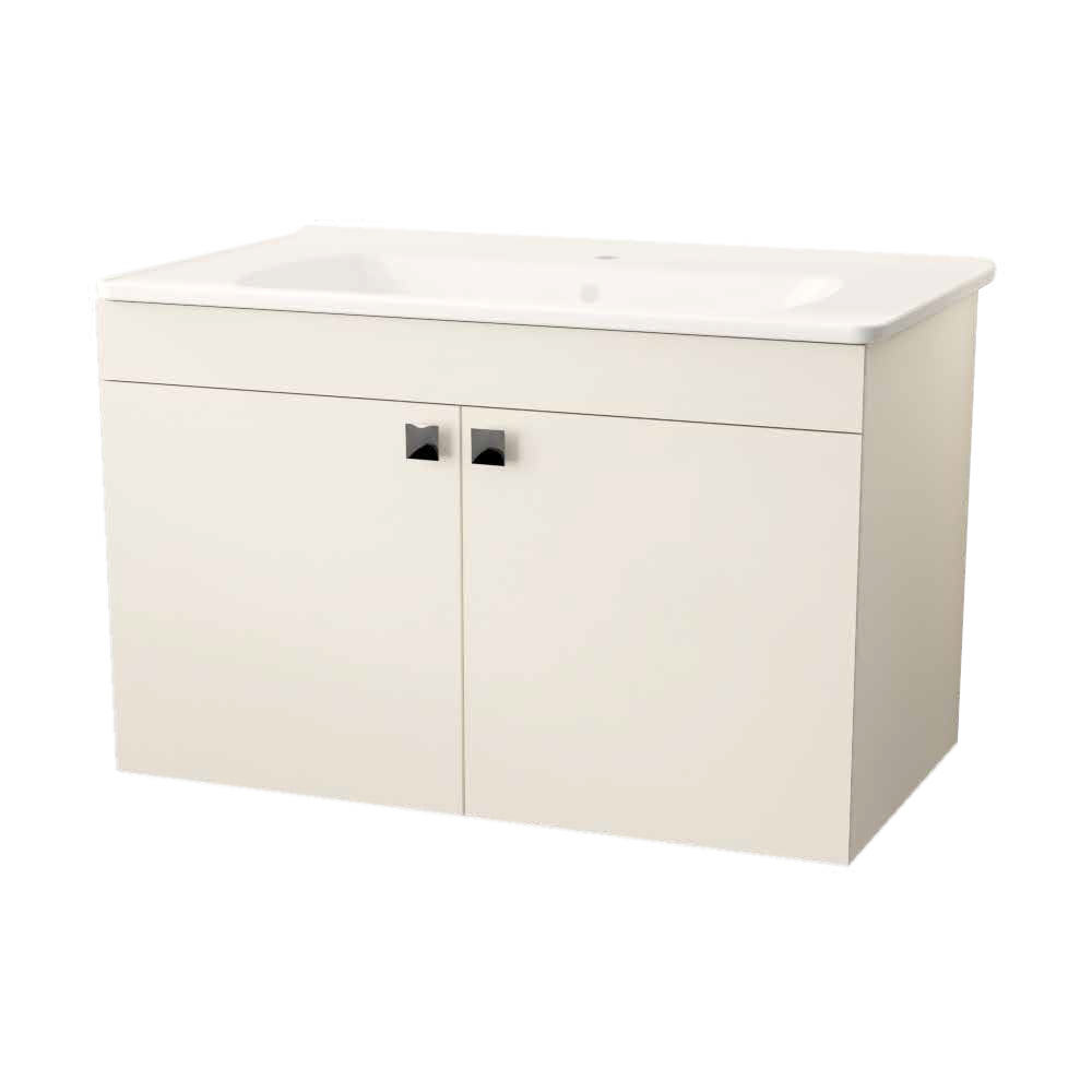 Pors Banyo Dolabı Takımı - Aynalı Dolaplı