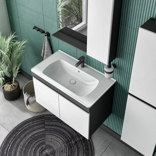 Elon Banyo Dolabı Takımı- Ayna Dolaplı