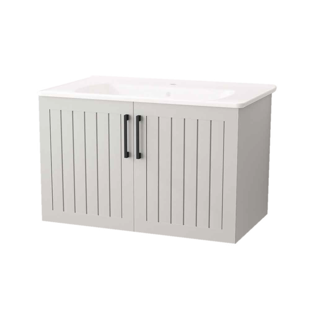 Lera Banyo Dolabı Takımı - Aynalı Dolaplı
