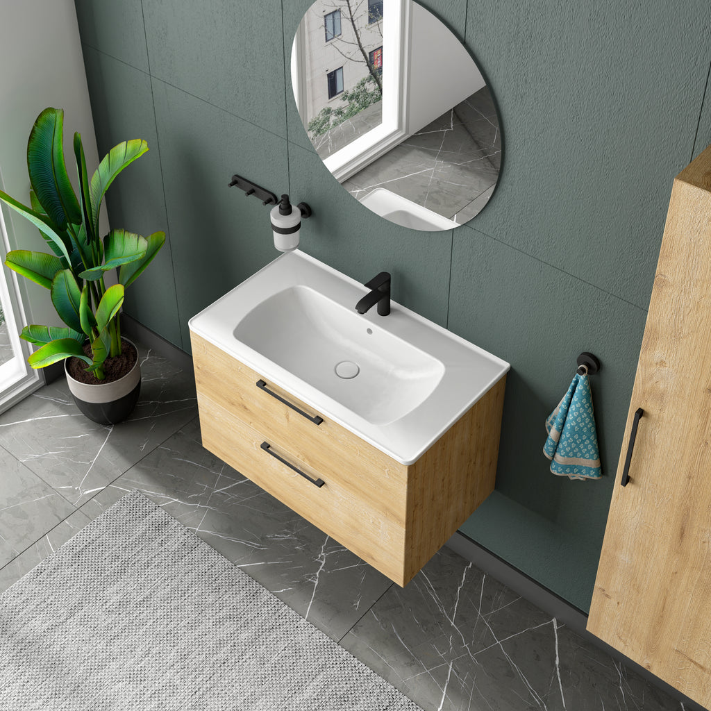 Nil Banyo Dolabı Takımı - Aynalı